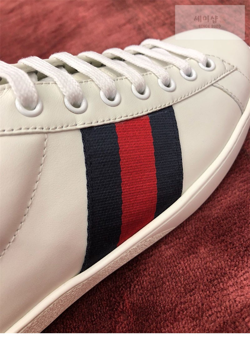 Gucci 구찌 에이스 스니커즈 네이비탭 신발 3번 이미지