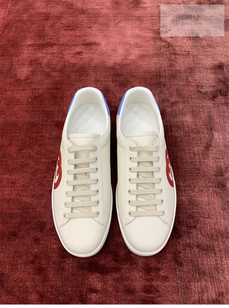 Gucci 구찌 에이스 스니커즈 인터로킹 G 패치 남성용 신발 2번 이미지