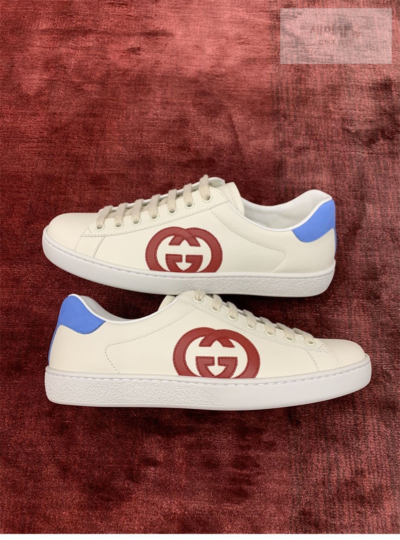 Gucci 구찌 에이스 스니커즈 인터로킹 G 패치 남성용 신발 7번 이미지