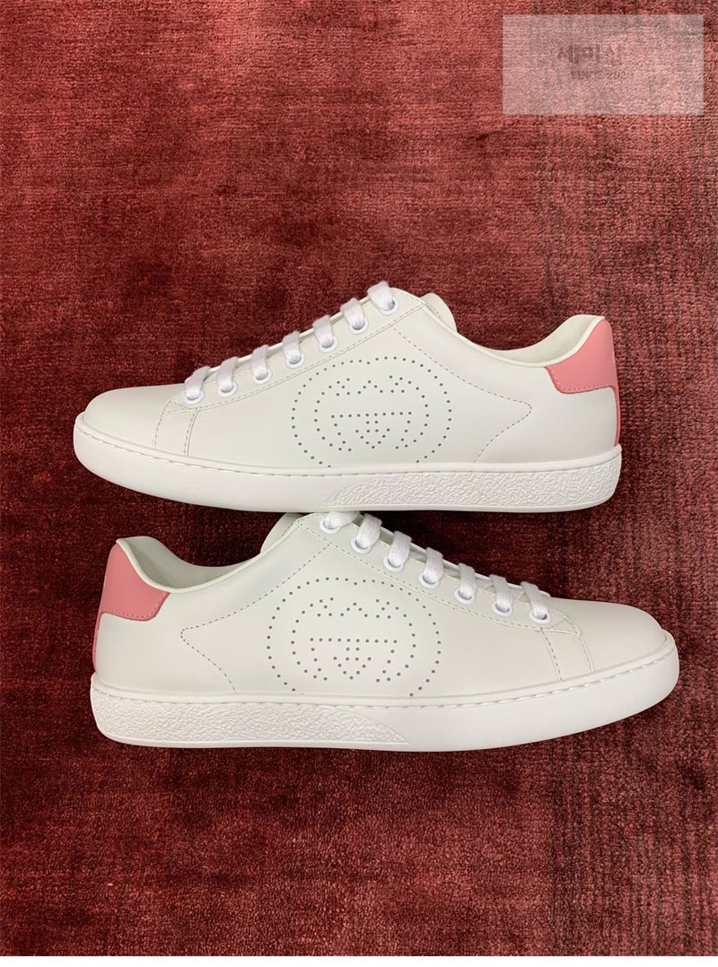 Gucci 구찌 에이스 스니커즈 인터로킹 G 펀칭 여성용 신발 9번 이미지