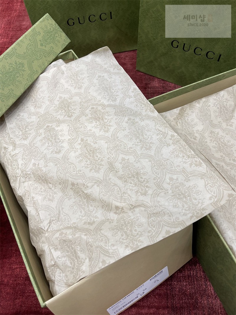 Gucci 구찌 에이스 스니커즈 인터로킹 G 펀칭 여성용 신발 16번 이미지