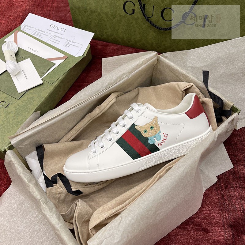 Gucci 구찌 에이스 스니커즈 키튼 자수 신발 1번 이미지