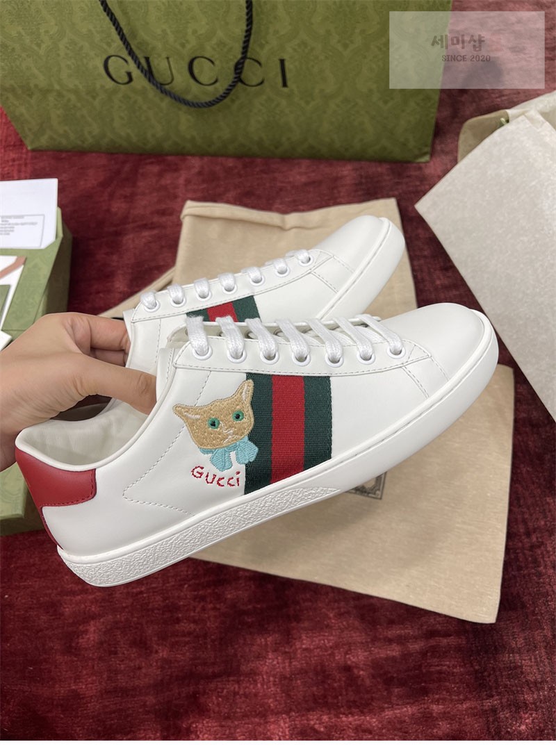 Gucci 구찌 에이스 스니커즈 키튼 자수 신발 5번 이미지