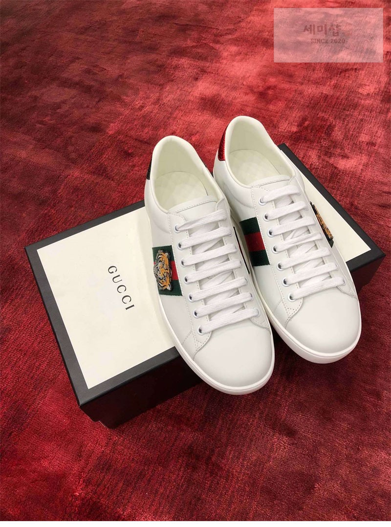 Gucci 구찌 에이스 스니커즈 타이거 자수 남성용 신발 6번 이미지