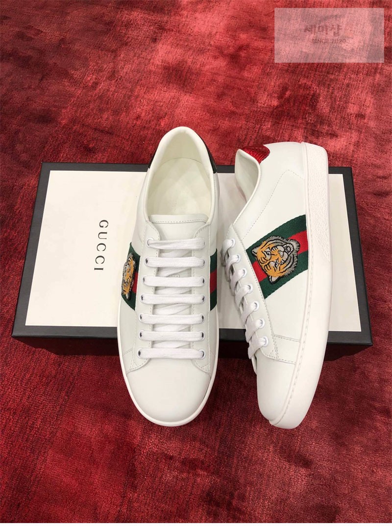 Gucci 구찌 에이스 스니커즈 타이거 자수 남성용 신발 7번 이미지