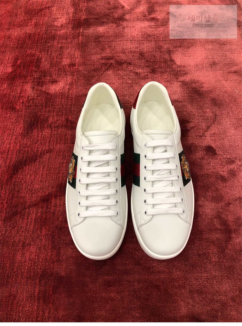 Gucci 구찌 에이스 스니커즈 타이거 자수 남성용 신발 8번 이미지