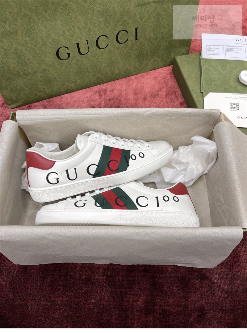 Gucci 구찌 에이스 스니커즈 100주년 신발 6번 이미지