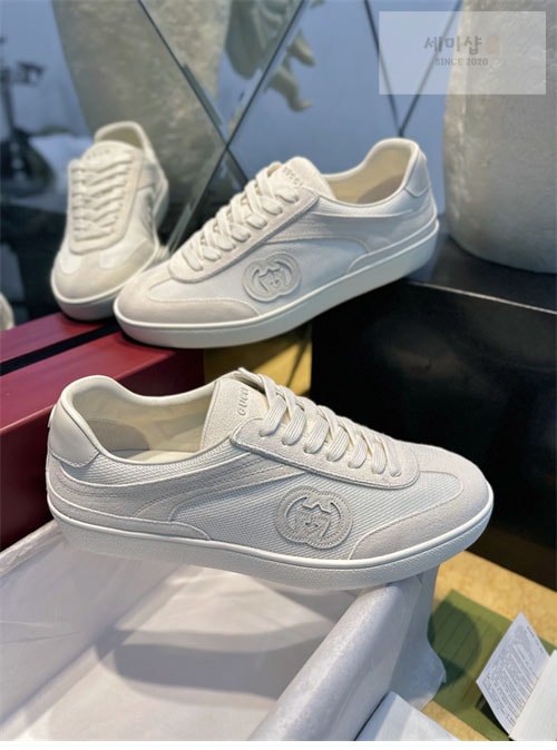 Gucci 구찌 인터로킹G 스웨이드 스니커즈 레플리카 8번 이미지 - 신발 | 세미샵 레플리카 사이트
