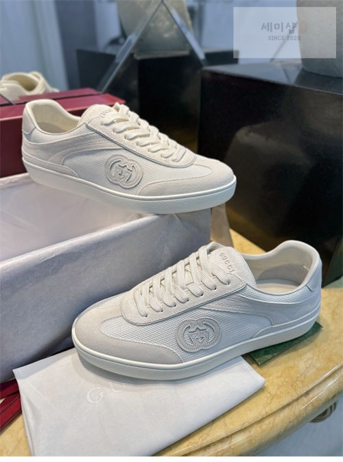 Gucci 구찌 인터로킹G 스웨이드 스니커즈 레플리카 5번 이미지 - 신발 | 세미샵 레플리카 사이트