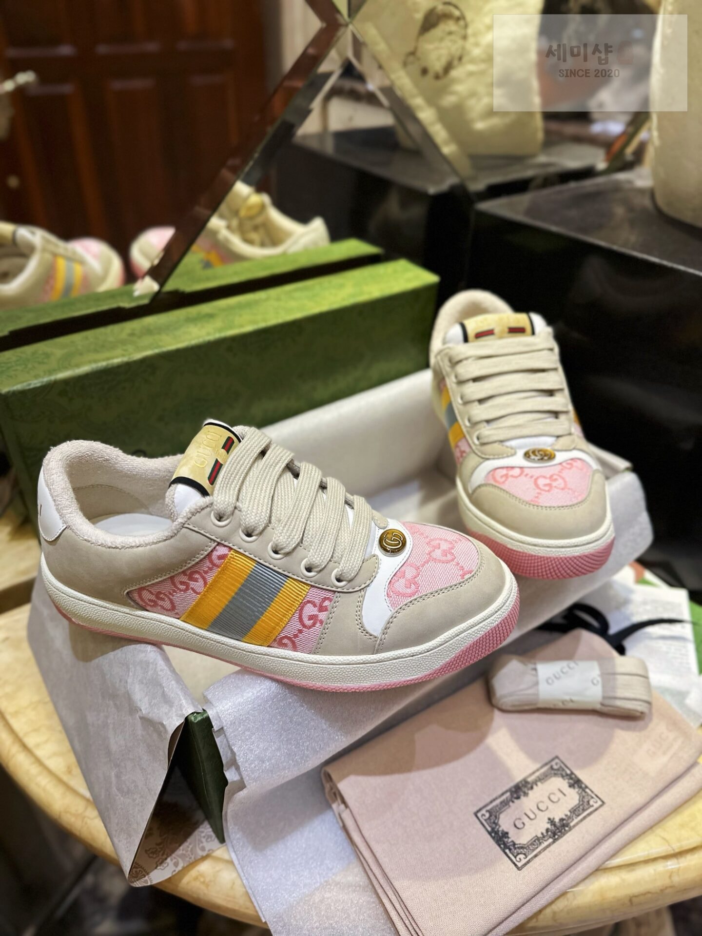 Gucci 구찌 GG 모티브 스크리너 스니커즈 “35SIZE – 40SIZE” 신발 3번 이미지