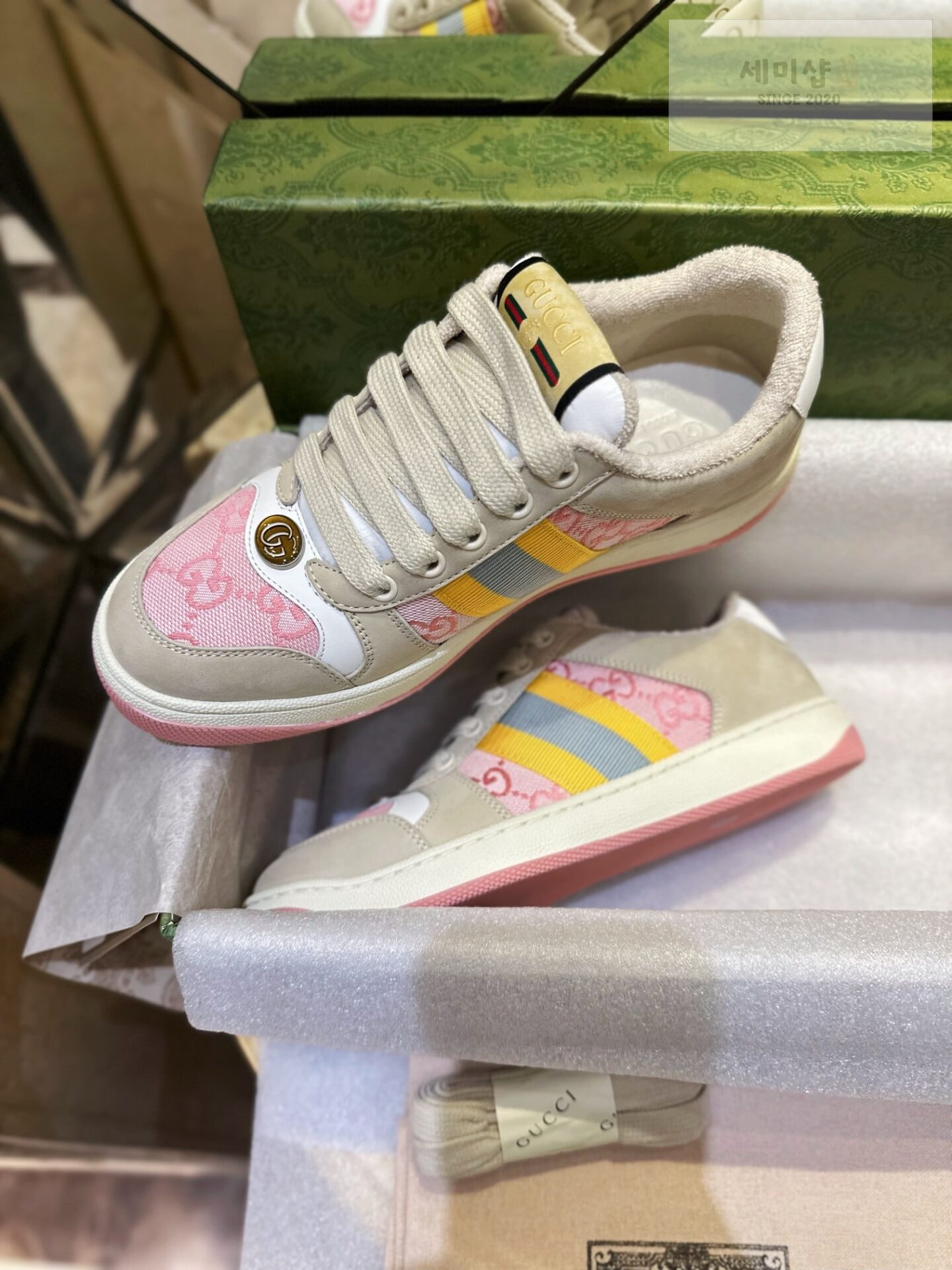 Gucci 구찌 GG 모티브 스크리너 스니커즈 “35SIZE – 40SIZE” 신발 6번 이미지