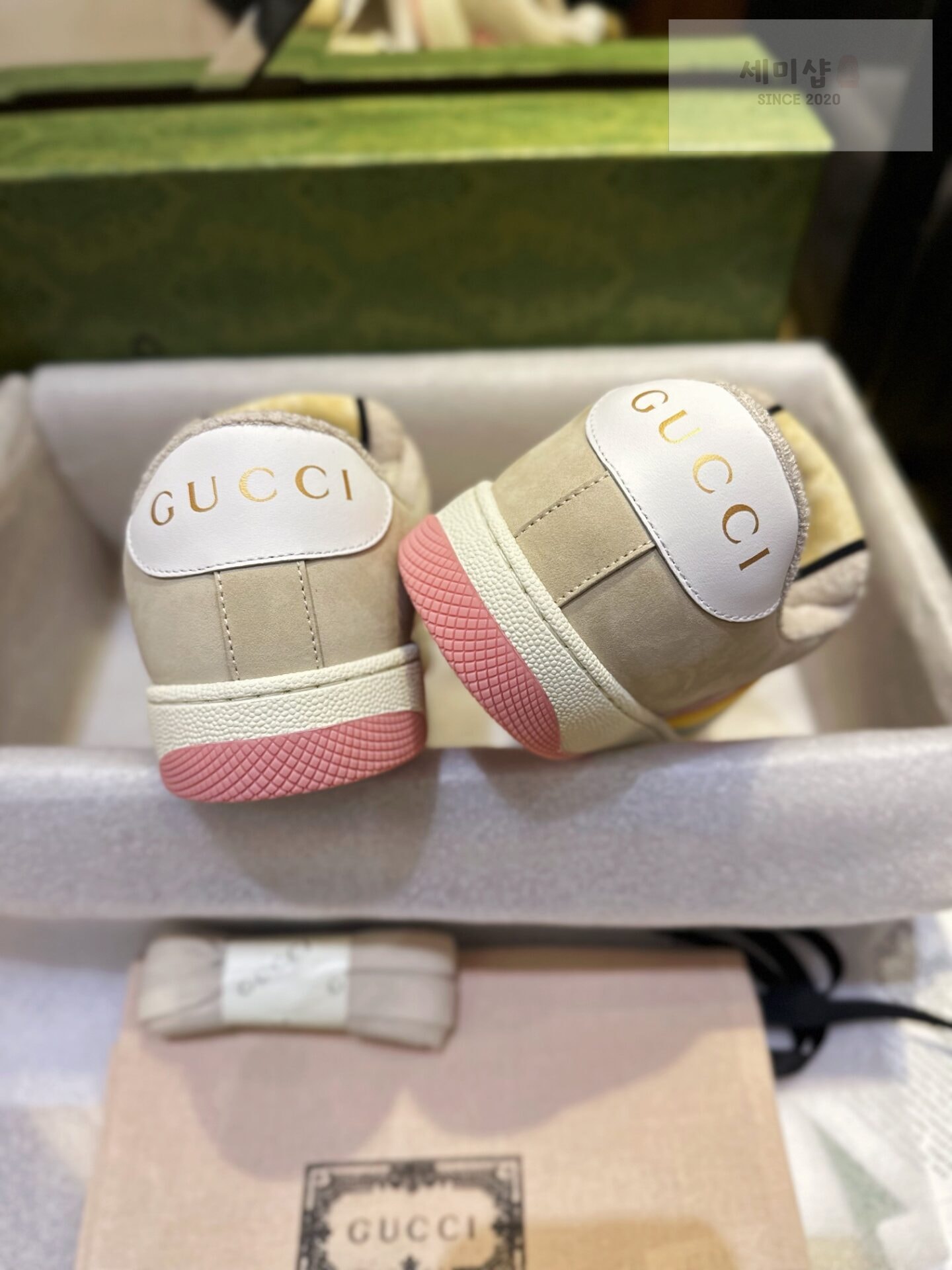 Gucci 구찌 GG 모티브 스크리너 스니커즈 “35SIZE – 40SIZE” 신발 8번 이미지