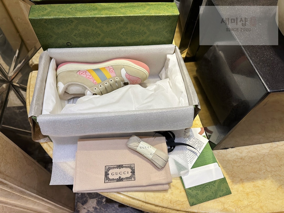 Gucci 구찌 GG 모티브 스크리너 스니커즈 “35SIZE – 40SIZE” 신발 10번 이미지