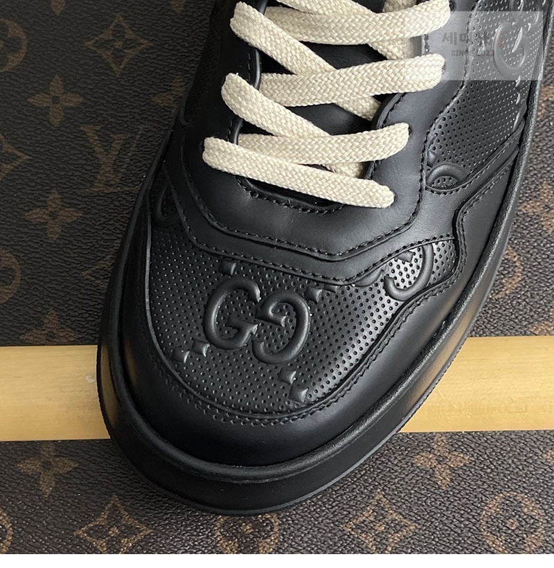 Gucci 구찌 GG 캔버스 스니커즈 블랙 신발 9번 이미지