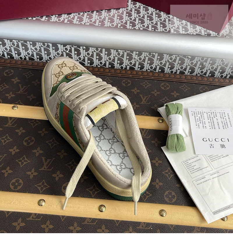 Gucci 구찌 GG 캔버스 스크리너 뮬 신발 10번 이미지