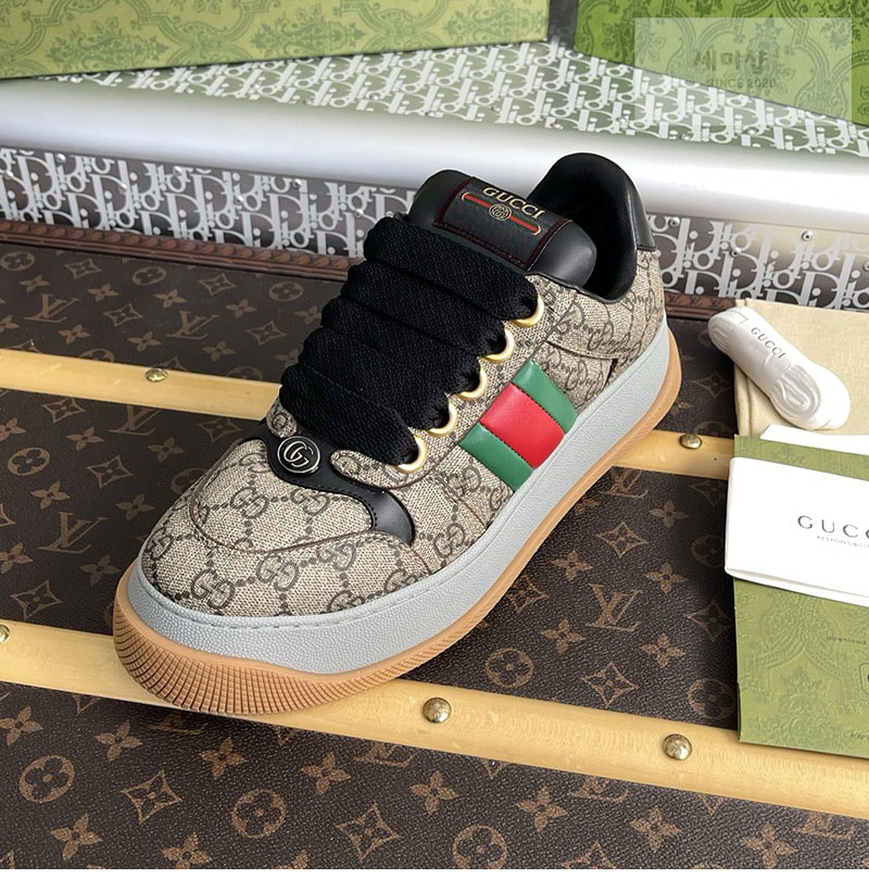 Gucci 구찌 GG 캔버스 스크리너 스니커즈 신발 5번 이미지