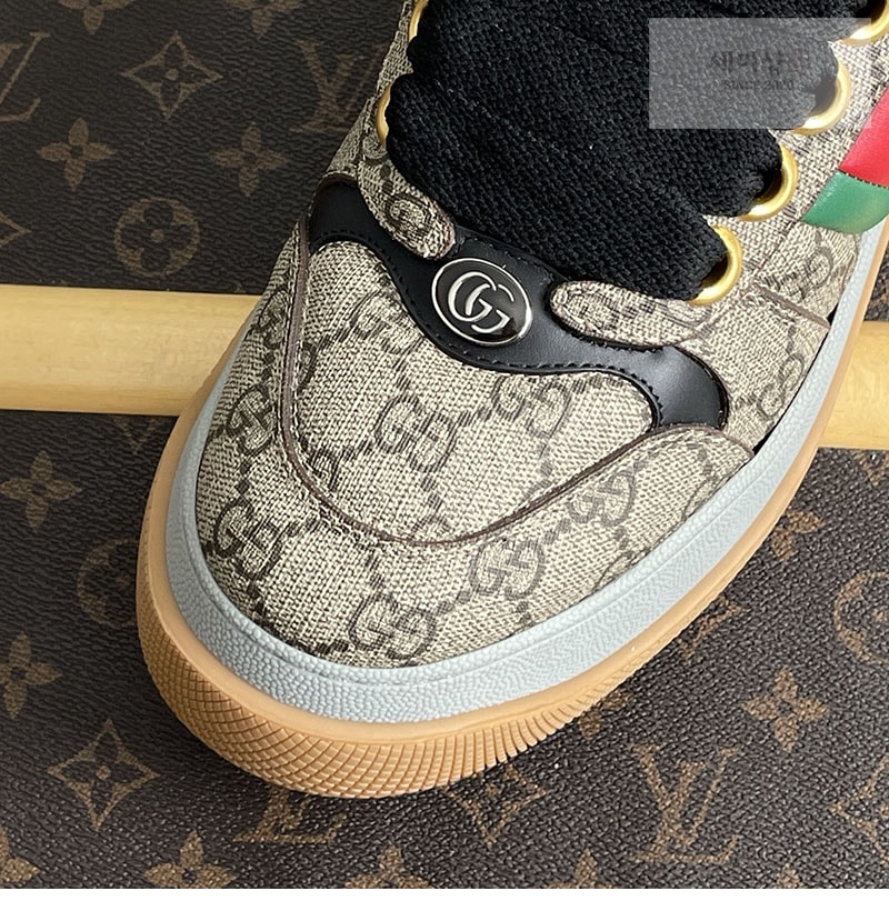 Gucci 구찌 GG 캔버스 스크리너 스니커즈 신발 6번 이미지