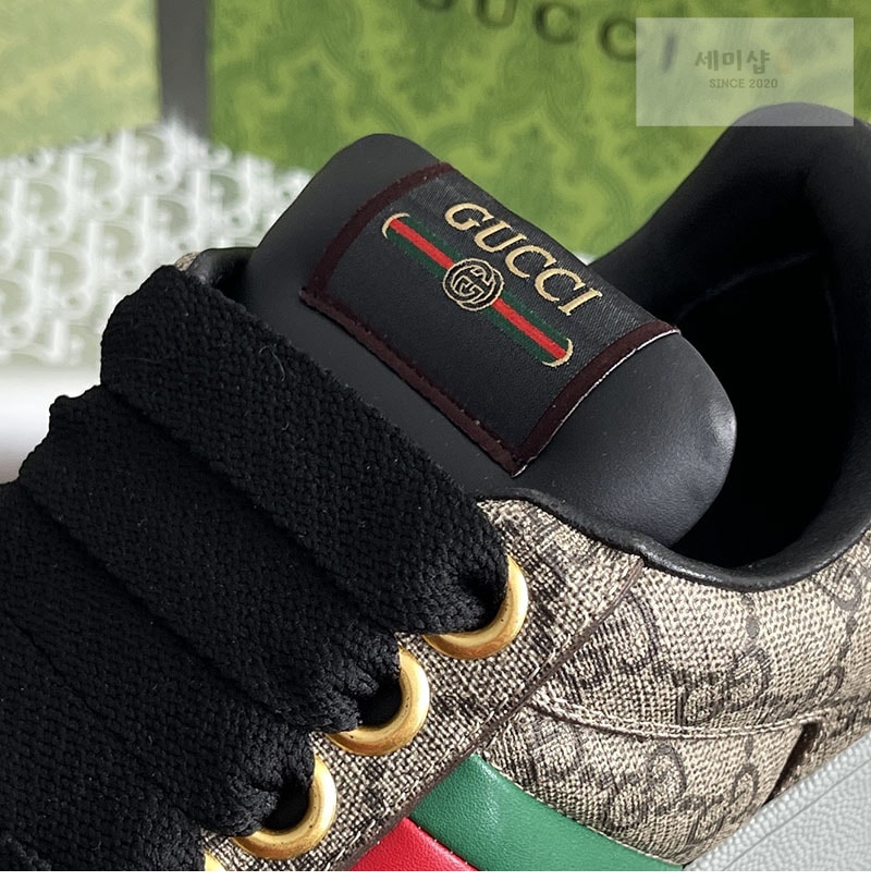 Gucci 구찌 GG 캔버스 스크리너 스니커즈 신발 7번 이미지