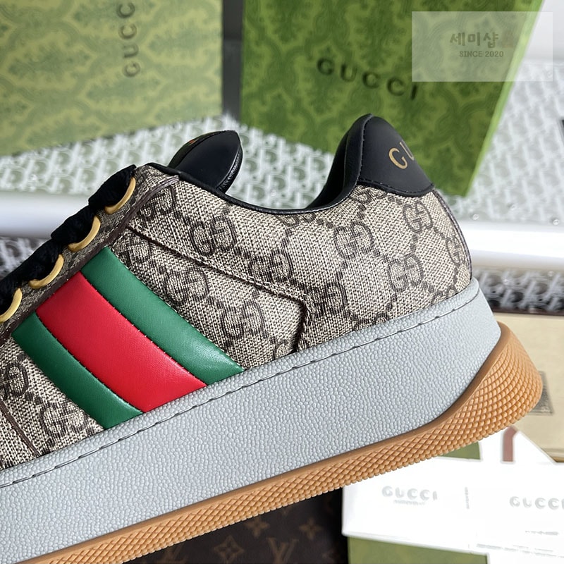 Gucci 구찌 GG 캔버스 스크리너 스니커즈 신발 8번 이미지