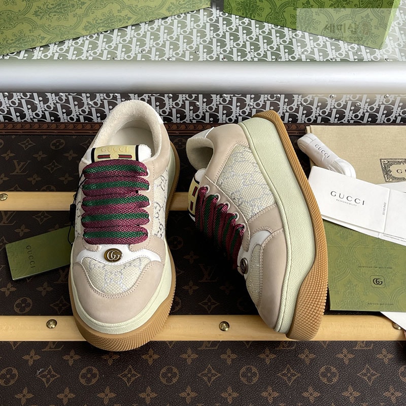 Gucci 구찌 GG 캔버스 스크리너 스니커즈 신발 1번 이미지