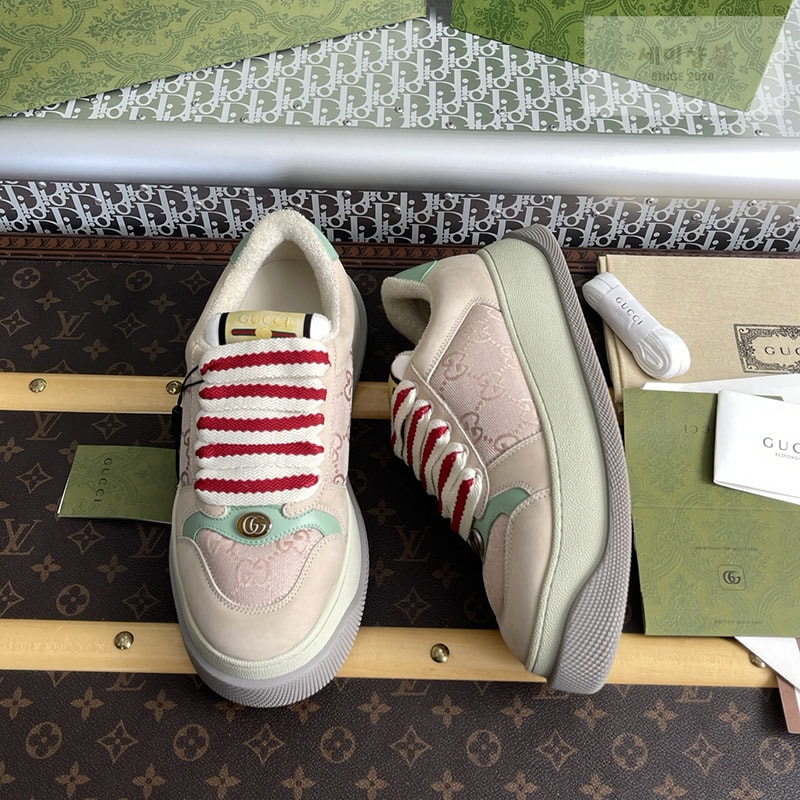Gucci 구찌 GG 캔버스 스크리너 스니커즈 신발 1번 이미지