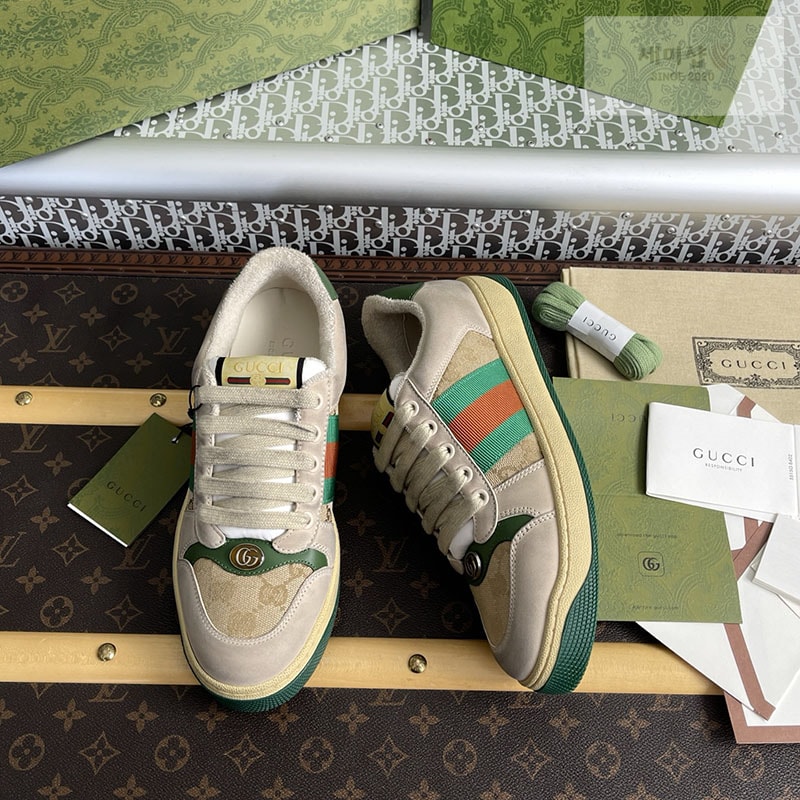 Gucci 구찌 GG 캔버스 스크리너 스니커즈 신발 1번 이미지