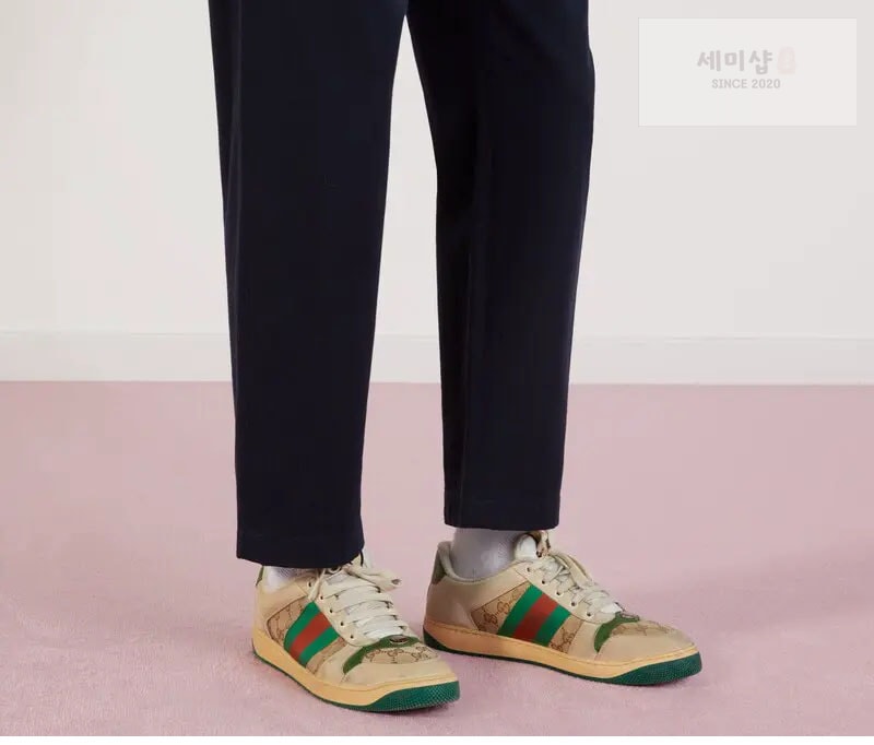 Gucci 구찌 GG 캔버스 스크리너 스니커즈 신발 14번 이미지