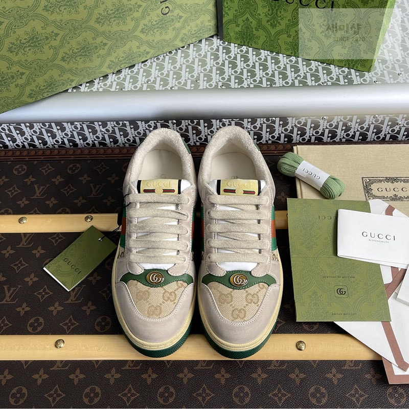 Gucci 구찌 GG 캔버스 스크리너 스니커즈 신발 2번 이미지