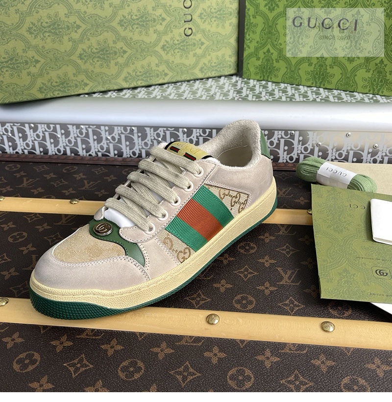 Gucci 구찌 GG 캔버스 스크리너 스니커즈 신발 4번 이미지