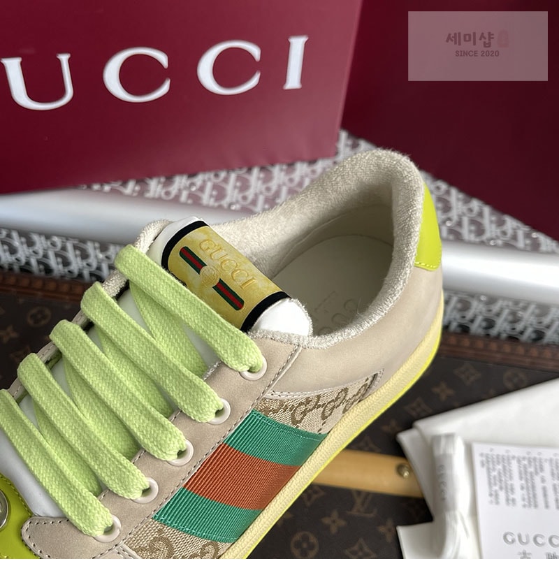 Gucci 구찌 GG 캔버스 스크리너 스니커즈 신발 15번 이미지