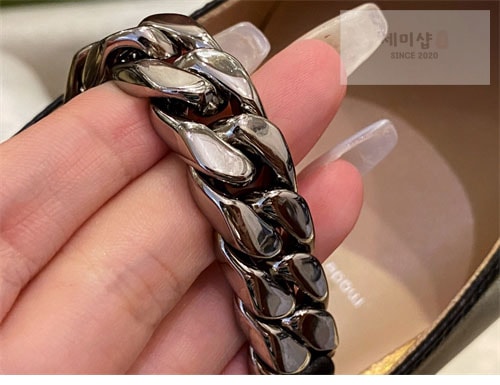 Gucci 구찌 deva 홀스빗 체인 발레리나 레더 플랫 슈즈 신발 15번 이미지