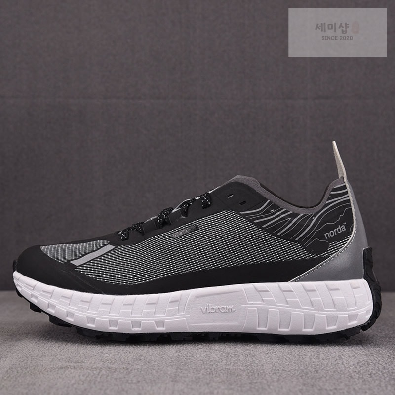 기타 노다 001 스니커즈 블랙/그레이 Anti Slip Wear Resistant 신발 1번 이미지
