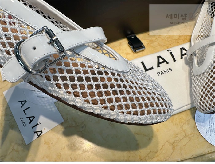 *기타 알라이아 메쉬 플랫 슈즈 신발 13번 이미지