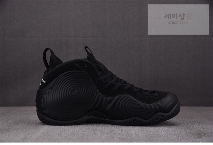 Comme Des Garcons 나이키 x 꼼데가르송 에어 폼포짓 원 블랙 신발 9번 이미지