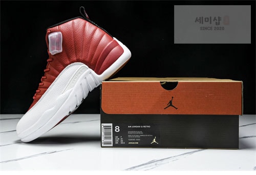 Nike 나이키 에어조던12 레트로 “GYM RED” 신발 23번 이미지