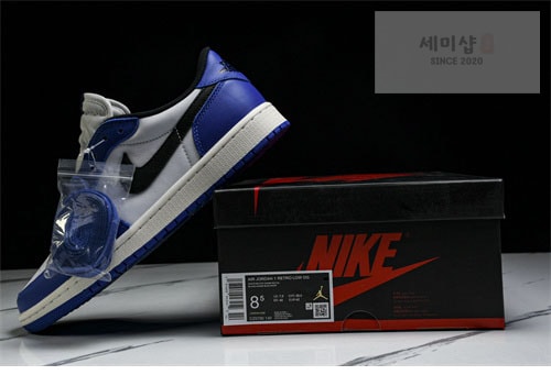 Nike 나이키 에어조던1 레트로 로우 OG 게임로얄 CZ0790-140 신발 4번 이미지