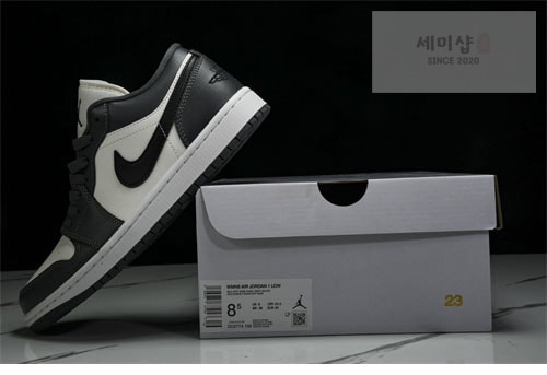 Nike 나이키 에어조던1 로우 다크그레이 DC0774-102 신발 22번 이미지