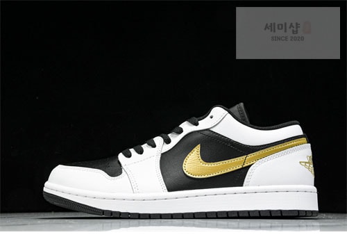 Nike 나이키 에어조던1 로우 메탈릭 골드 553558-172 신발 2번 이미지