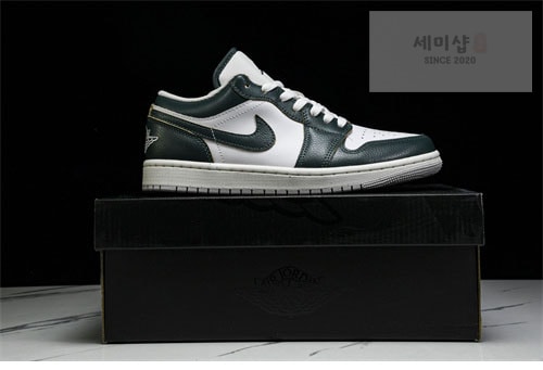 Nike 나이키 에어조던1 로우 옥시다이즈드 그린 FQ7687-300 신발 17번 이미지