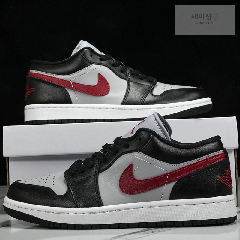 Nike 나이키 에어조던1 로우 울프그레이 짐 레드 DC0774-062 신발 1번 이미지