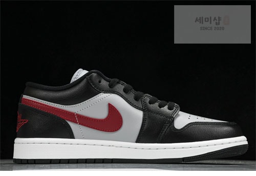 Nike 나이키 에어조던1 로우 울프그레이 짐 레드 DC0774-062 신발 3번 이미지