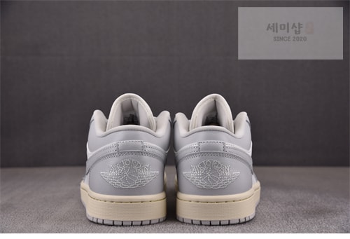 나이키 나이키 에어조던1 로우 코코넛 밀크 뉴트럴 그레이/세일 DC0774-103 신발 7번 이미지