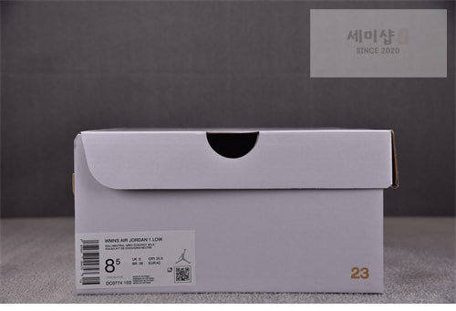 나이키 나이키 에어조던1 로우 코코넛 밀크 뉴트럴 그레이/세일 DC0774-103 신발 8번 이미지