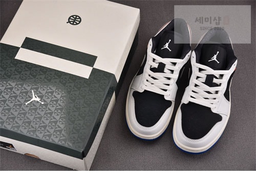 Nike 나이키 에어조던1 로우 Q54 검흰 SIZE 36-46 신발 5번 이미지