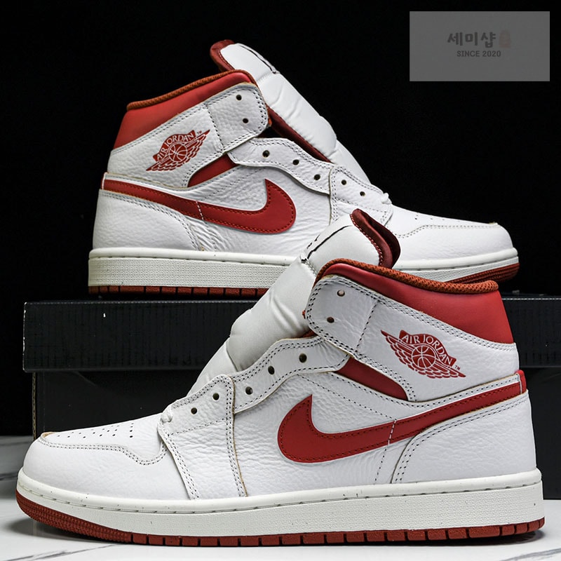 Nike 나이키 에어조던1 미드 SE 메탈릭 레드 FJ3458-160 신발 1번 이미지