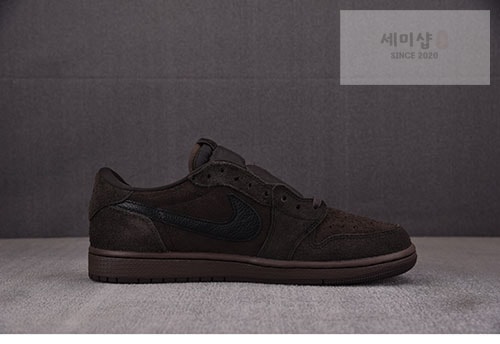 Nike 나이키 에어조던1 x 트래비스 스캇 로우 OG 벨벳 브라운 DM7866-202 신발 1번 이미지
