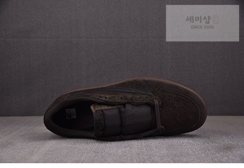 Nike 나이키 에어조던1 x 트래비스 스캇 로우 OG 벨벳 브라운 DM7866-202 신발 14번 이미지