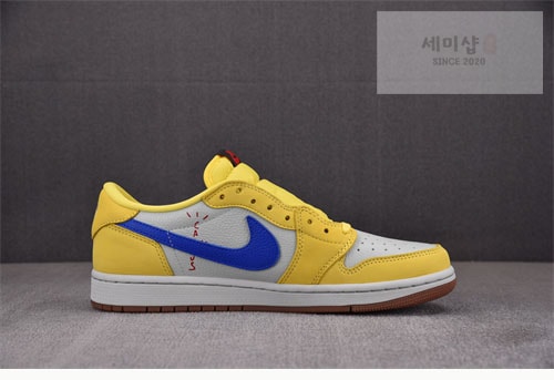 Nike 나이키 에어조던1 x 트레비스 스캇 로우 og 카나리 신발 3번 이미지