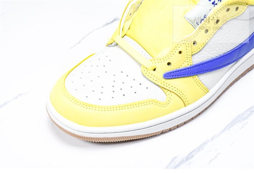 Nike 나이키 에어조던1 x 트레비스 스캇 OG WMNS “카나리” 신발 9번 이미지