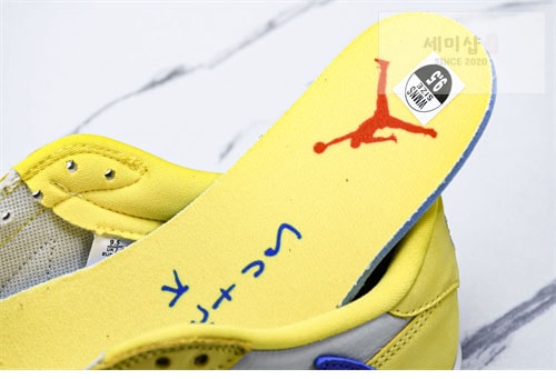 Nike 나이키 에어조던1 x 트레비스 스캇 OG WMNS “카나리” 신발 13번 이미지
